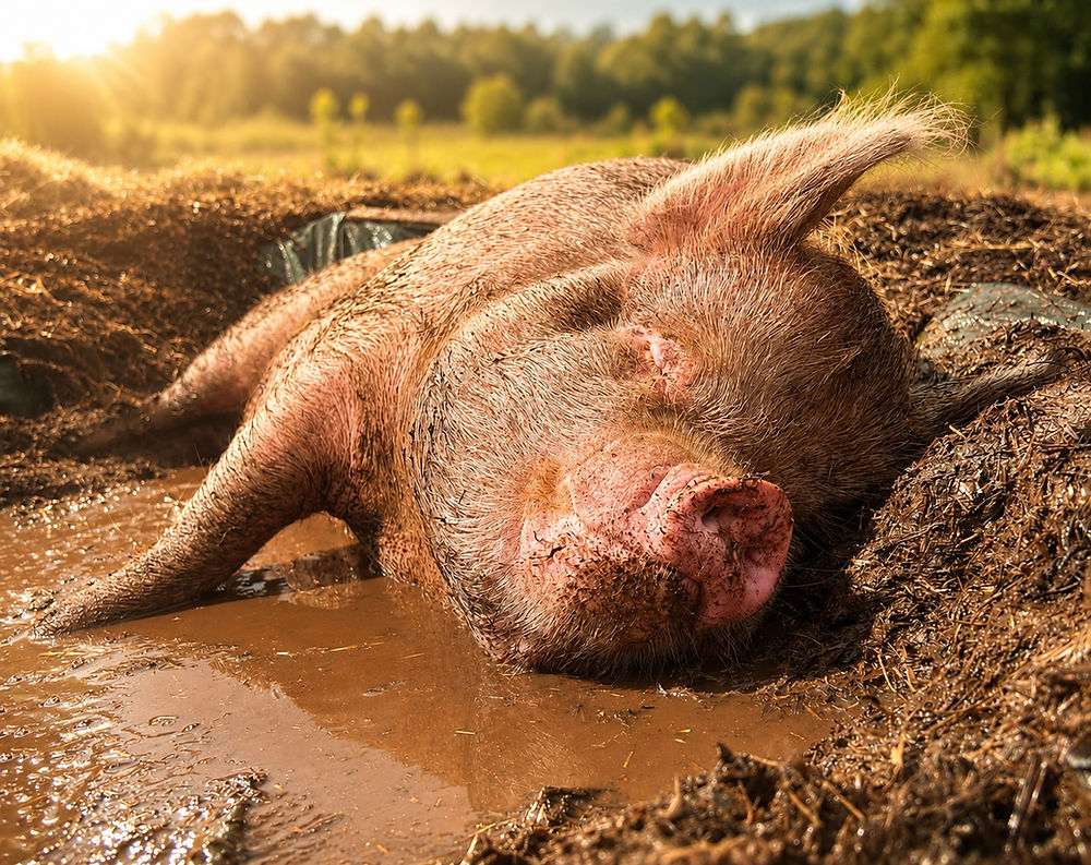 Photo of Pinky the pig